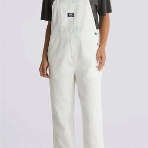 Vans White Utility Overalls